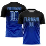 Uniform Soccer Blue Black Jersey Sublimation Custom Royal-Light Uniform Soccer Blue Black Jersey Sublimation Custom Royal-Light