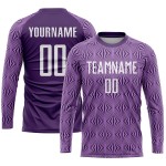 Soccer Jersey Purple Uniform White Custom Sublimation Soccer Jersey Purple Uniform White Custom Sublimation