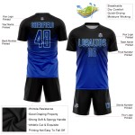 Uniform Soccer Blue Black Jersey Sublimation Custom Royal-Light Uniform Soccer Blue Black Jersey Sublimation Custom Royal-Light