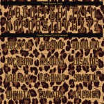 Gold Leopard Soccer Uniform Brown Brown-Old Jersey Sublimation Custom