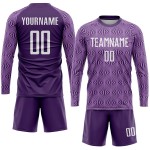 Soccer Jersey Purple Uniform White Custom Sublimation Soccer Jersey Purple Uniform White Custom Sublimation