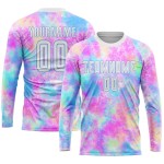 Dye Blue Soccer Tie Sublimation White-Light Uniform Custom Jersey Dye Blue Soccer Tie Sublimation White-Light Uniform Custom Jersey