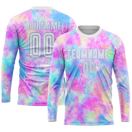 Dye Blue Soccer Tie Sublimation White-Light Uniform Custom Jersey Dye Blue Soccer Tie Sublimation White-Light Uniform Custom Jersey
