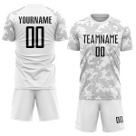 Custom Black Jersey Sublimation Uniform Soccer White Custom Black Jersey Sublimation Uniform Soccer White