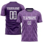 Soccer Jersey Purple Uniform White Custom Sublimation Soccer Jersey Purple Uniform White Custom Sublimation