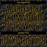 Uniform Jersey Black-Gold Custom Sublimation Soccer Black Uniform Jersey Black-Gold Custom Sublimation Soccer Black