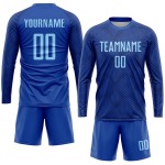 Jersey Blue Custom Sublimation Light Soccer Royal Uniform Jersey Blue Custom Sublimation Light Soccer Royal Uniform