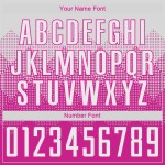 Soccer White Custom Deep Jersey Pink Sublimation Uniform Soccer White Custom Deep Jersey Pink Sublimation Uniform