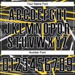 Black Jersey Soccer Sublimation Black-Gold Custom Uniform Black Jersey Soccer Sublimation Black-Gold Custom Uniform