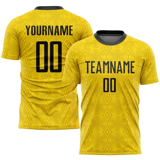 Gold Uniform Jersey Sublimation Custom Black Soccer Gold Uniform Jersey Sublimation Custom Black Soccer
